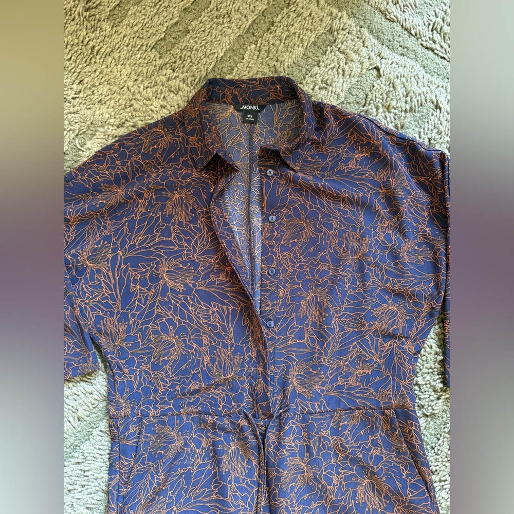 Monki Modern Botanical Jumpsuit - Picture 4 of 5